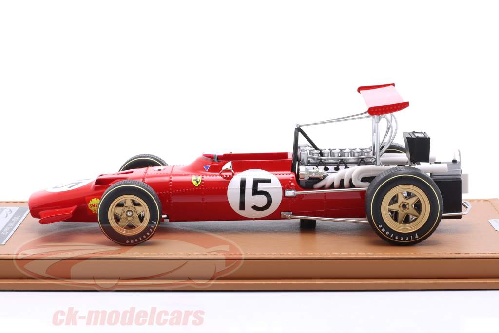 Chris Amon Ferrari 312 F1 #15 Spagna GP formula 1 1969 1:18 Tecnomodel