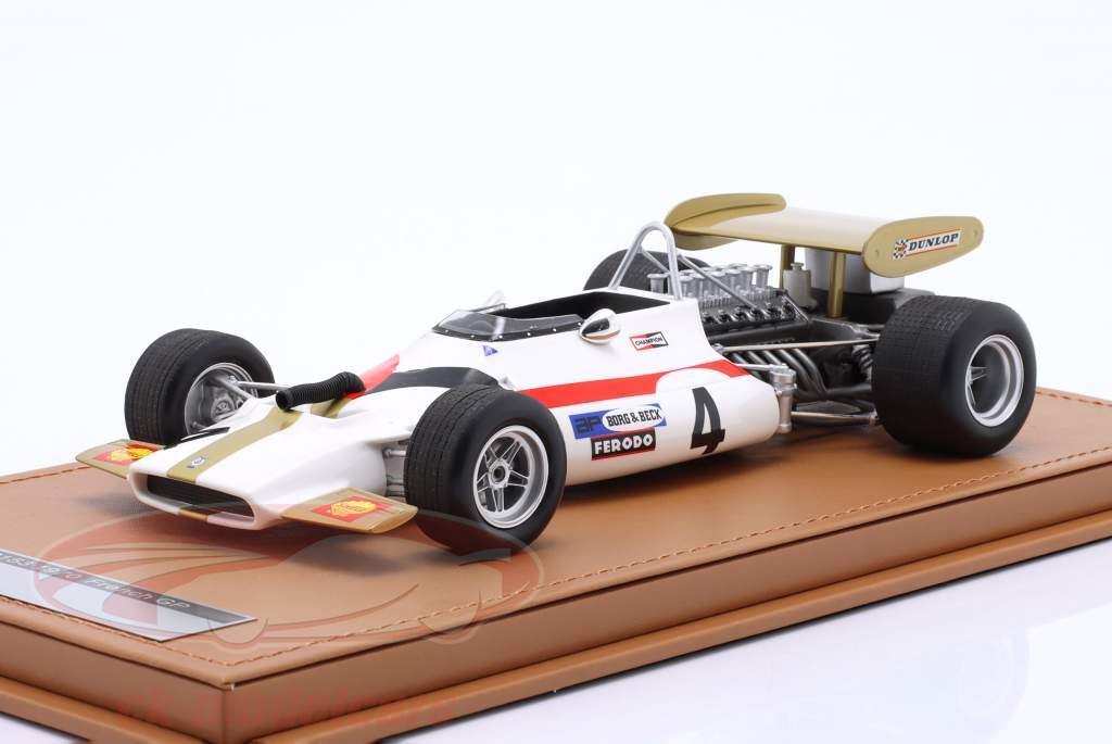 George Eaton BRM P153 #4 Frankrig GP formel 1 1970 1:18 Tecnomodel