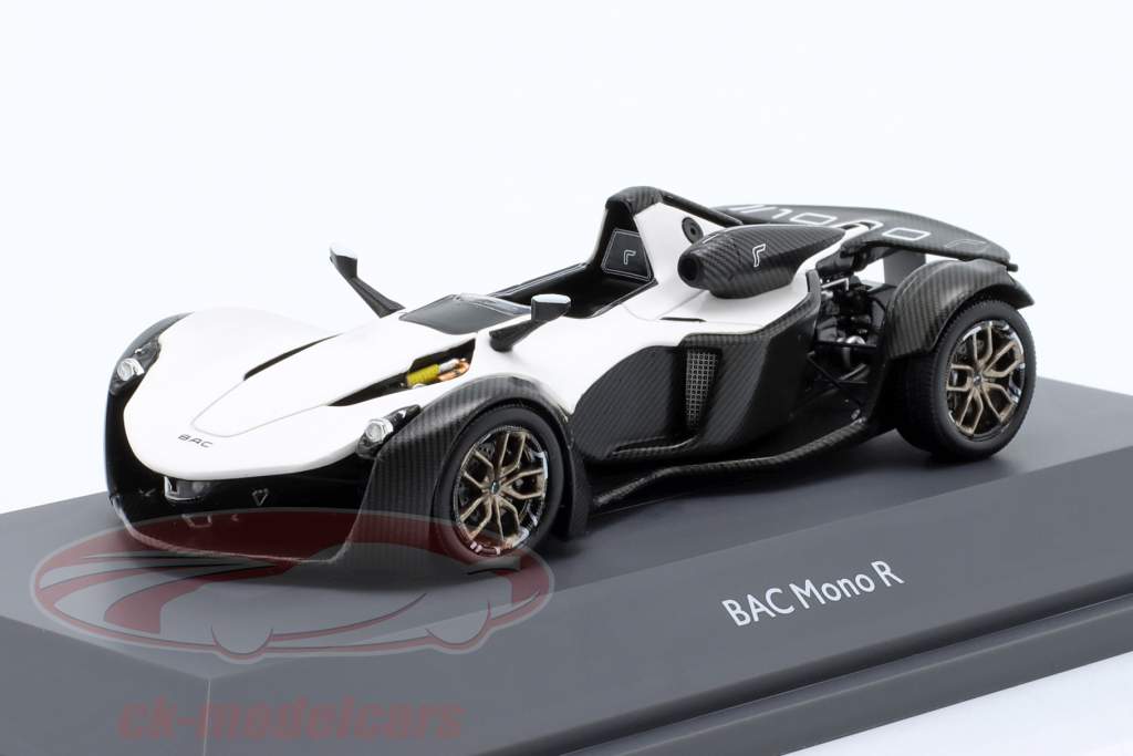 BAC Mono R Construction year 2019 black / white 1:43 Schuco