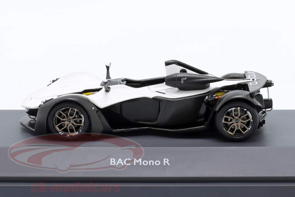 BAC Mono R Construction year 2019 black / white 1:43 Schuco