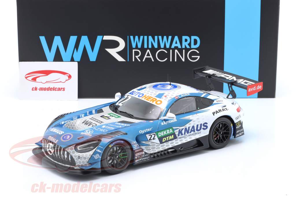 Mercedes-AMG GT3 Evo #22 Sieger Rennen 1 DTM Hockenheim 2022 L. Auer 1:18 Ixo
