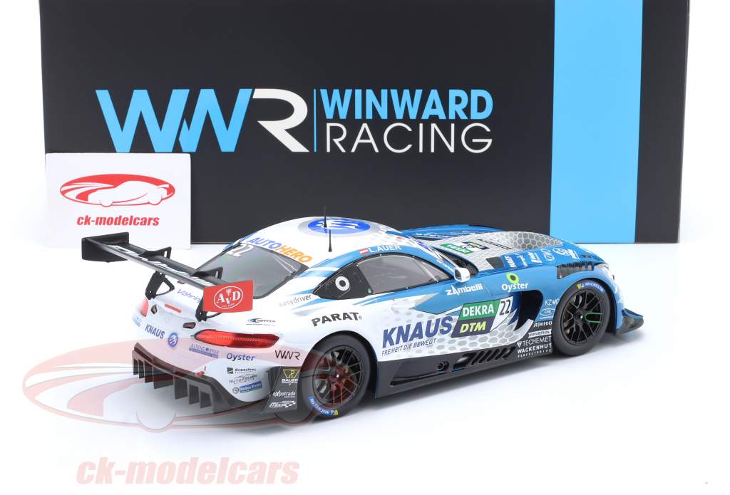 Mercedes-AMG GT3 Evo #22 vincitore Race 1 DTM Hockenheim 2022 L. Auer 1:18 Ixo