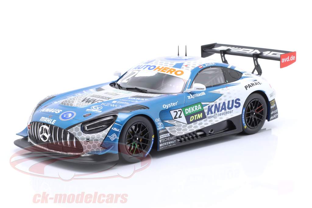 Mercedes-AMG GT3 Evo #22 vincitore Race 1 DTM Hockenheim 2022 L. Auer 1:18 Ixo