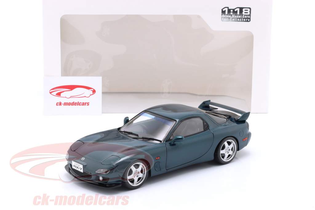 1/18 マツダ RX-7 (FD3S) Type RS ブルー 1994 Solido 1:18 Mazda RX-7 Type RS (FD35) RHD year 1994 montego
