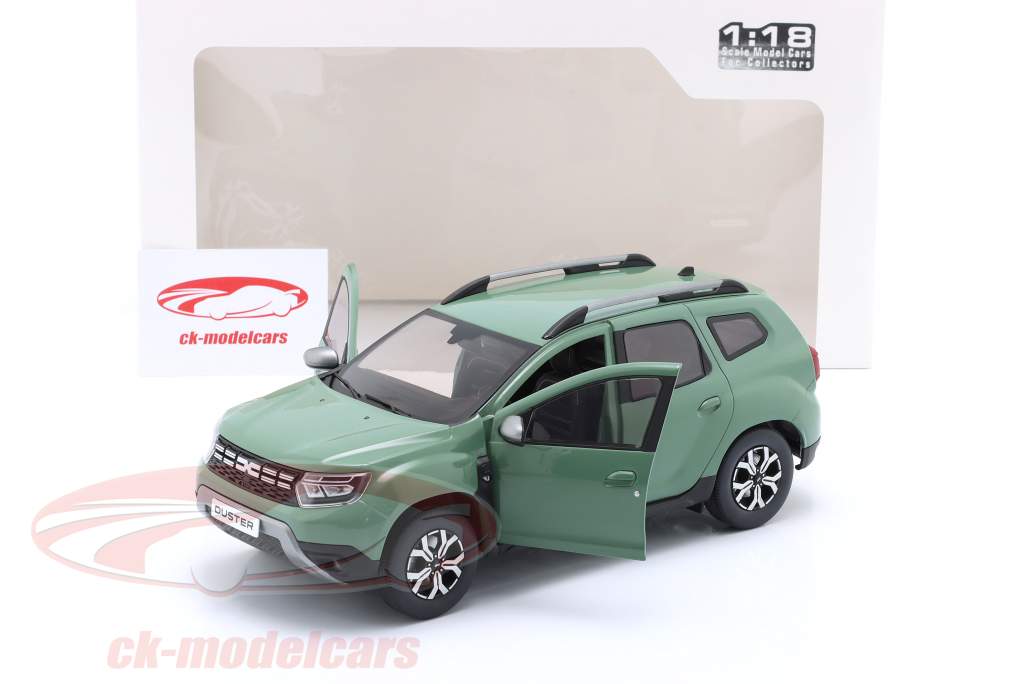 Dacia Duster Phase 3 Anno di costruzione 2024 verde kaki 1:18 Solido