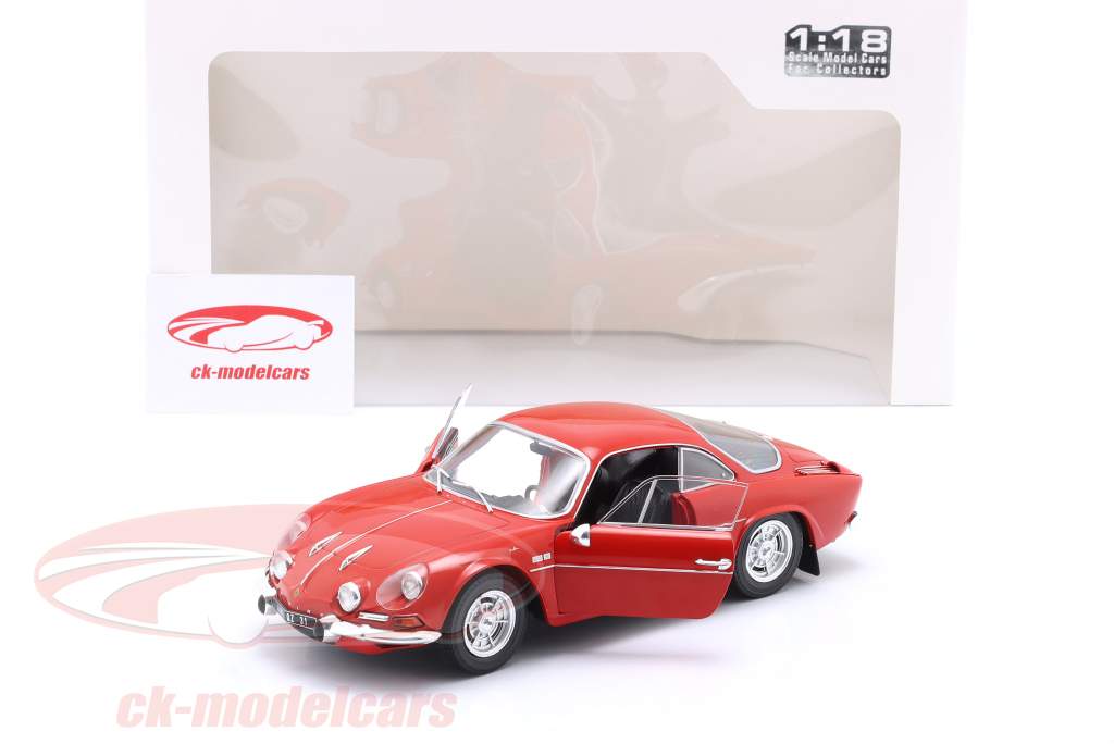 Alpine A110 1600S Año de construcción 1969 rojo 1:18 Solido