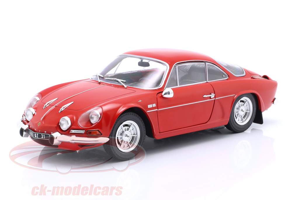 Alpine A110 1600S Byggeår 1969 rød 1:18 Solido