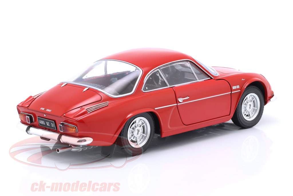 Alpine A110 1600S Année de construction 1969 rouge 1:18 Solido