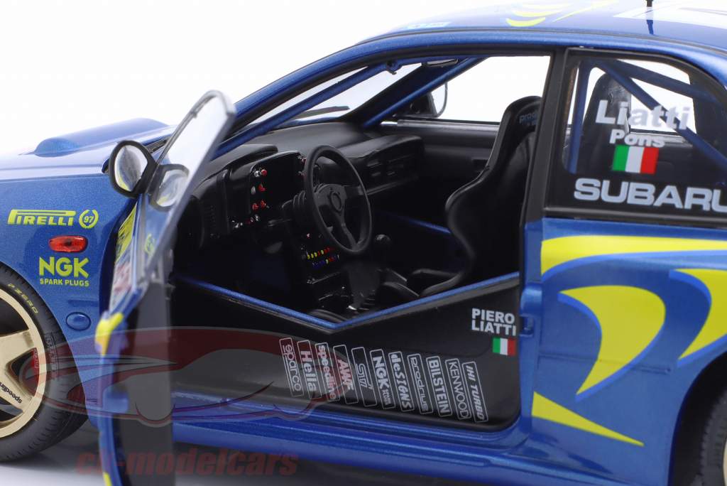 Subaru Impreza S5 WRC #4 Winner Rallye Monte Carlo 1997 Liatti, Pons 1:18 Solido