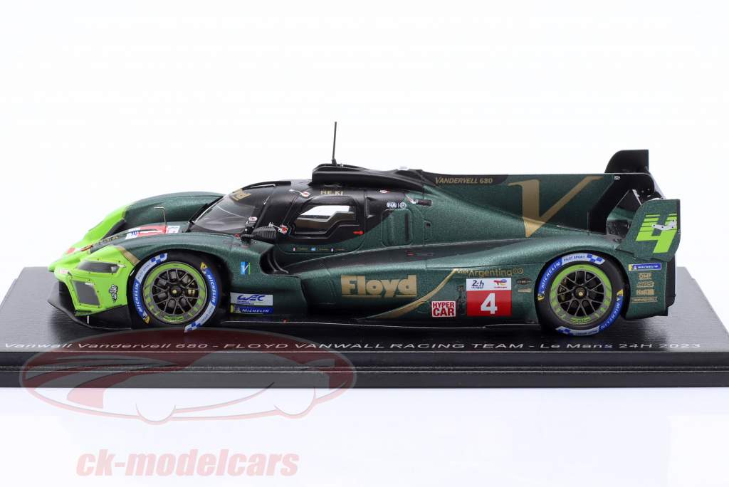 ミニカー Spark 1/43 Vandervell 680 Floyd Vanwall Spark 1:43 Vanwall Vandervell 680 #4 24h LeMans 2023 Floyd