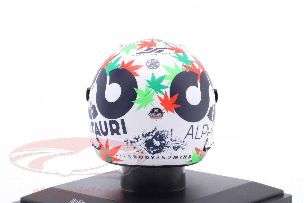 Yuki Tsunoda #22 Scuderia AlphaTauri イタリア GP 式 1 2023 ヘルメット 1:5 Spark