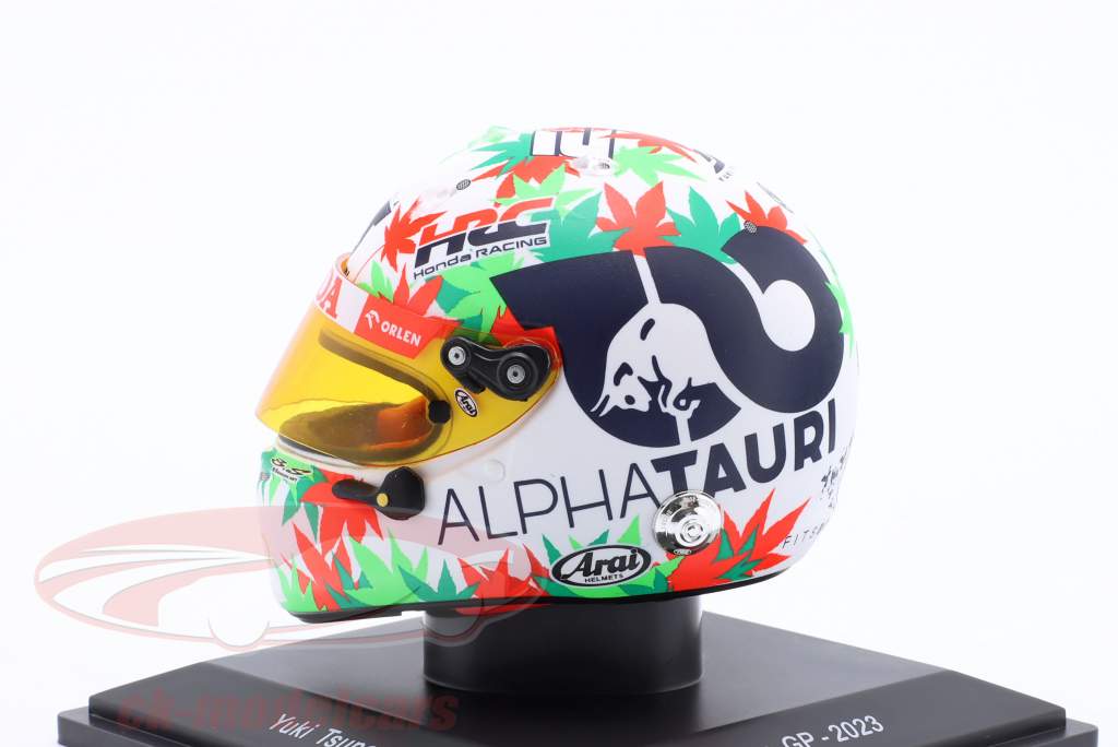 Yuki Tsunoda #22 Scuderia AlphaTauri イタリア GP 式 1 2023 ヘルメット 1:5 Spark
