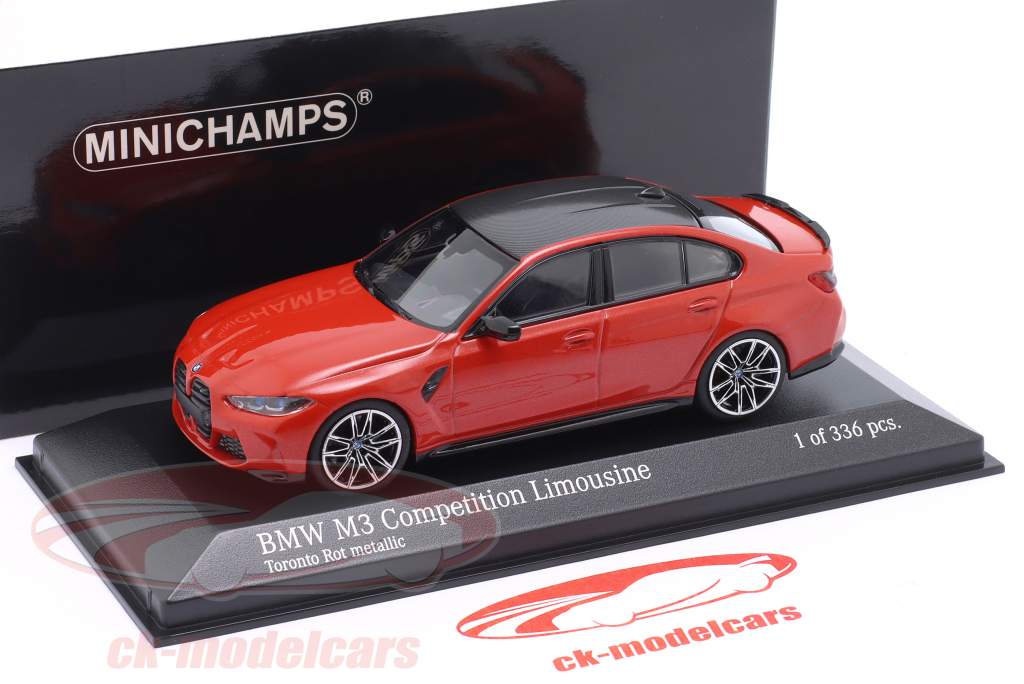 ミニカー 1/43 TSM BMW M3 M-Performance G80 Red 1657327314_192351.JPG