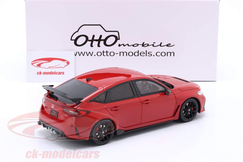Honda Civic Type R Année de construction 2022 rouge 1:18 OttOmobile