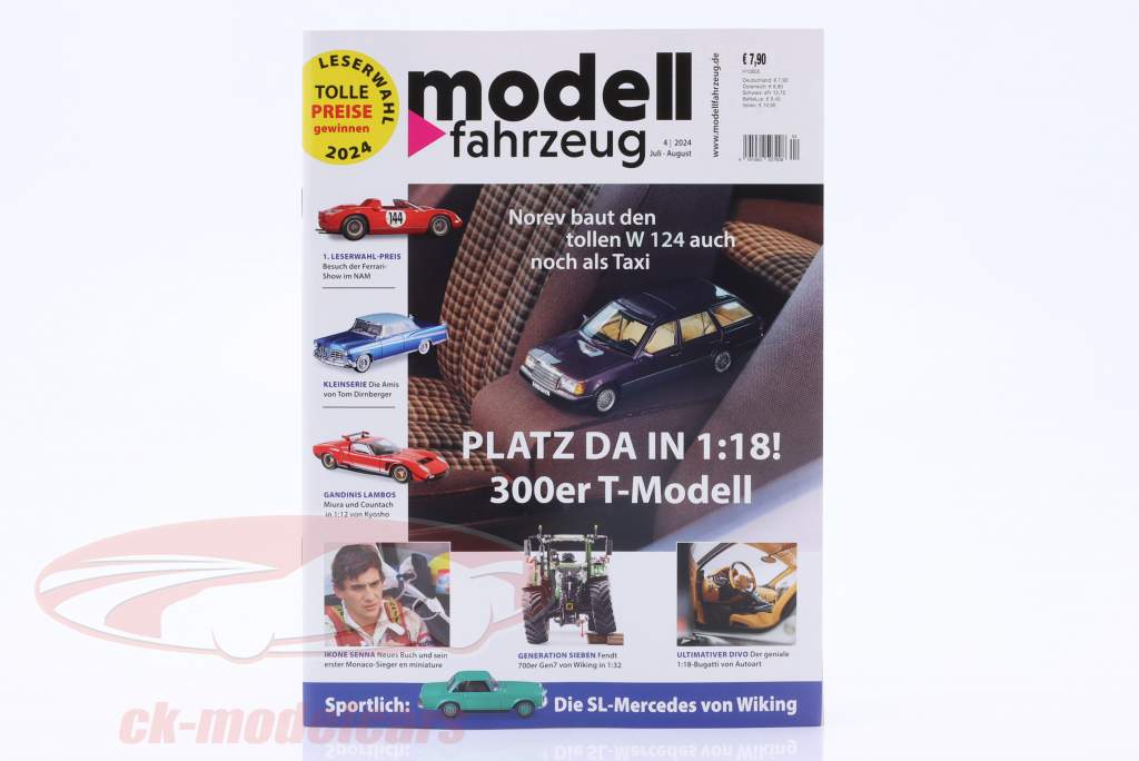 雑誌 MODELLFAHRZEUG 版 7月 / 8月 - いいえ。 4 / 2024