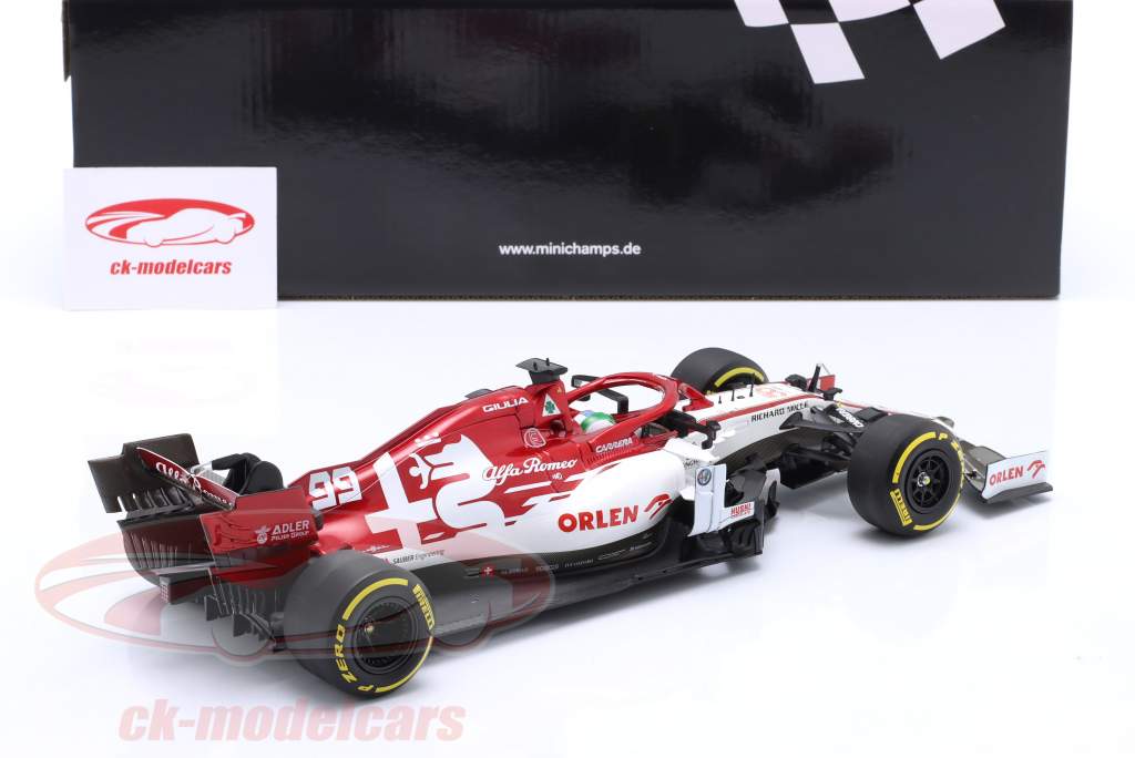 A. Giovinazzi Alfa Romeo Racing C39 #99 Østrig GP formel 1 2020 1:18 Minichamps