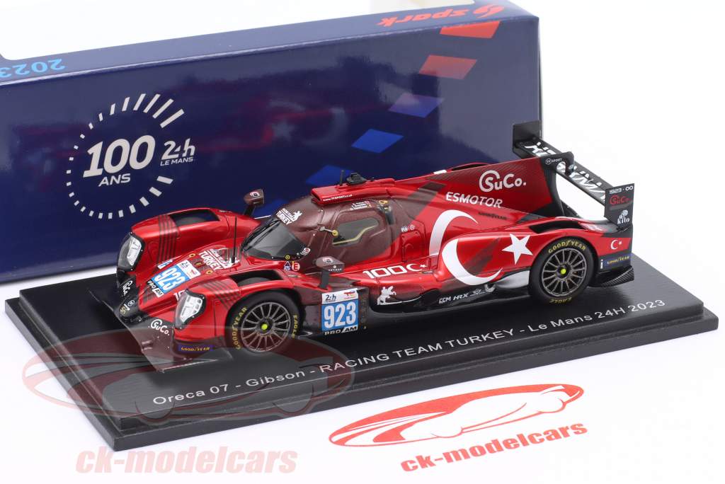 Spark 1:43 Oreca 07 #923 24h LeMans 2023 Racing Team Turkey