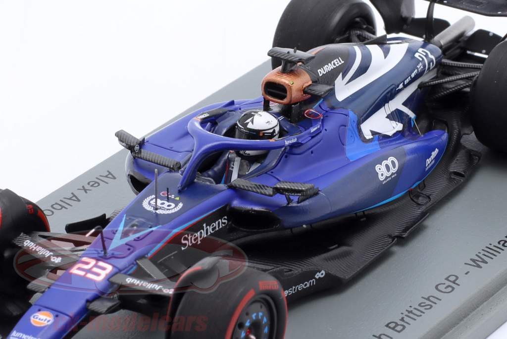 Spark 1:43 Alexander Albon Williams FW45 #23 8th British GP