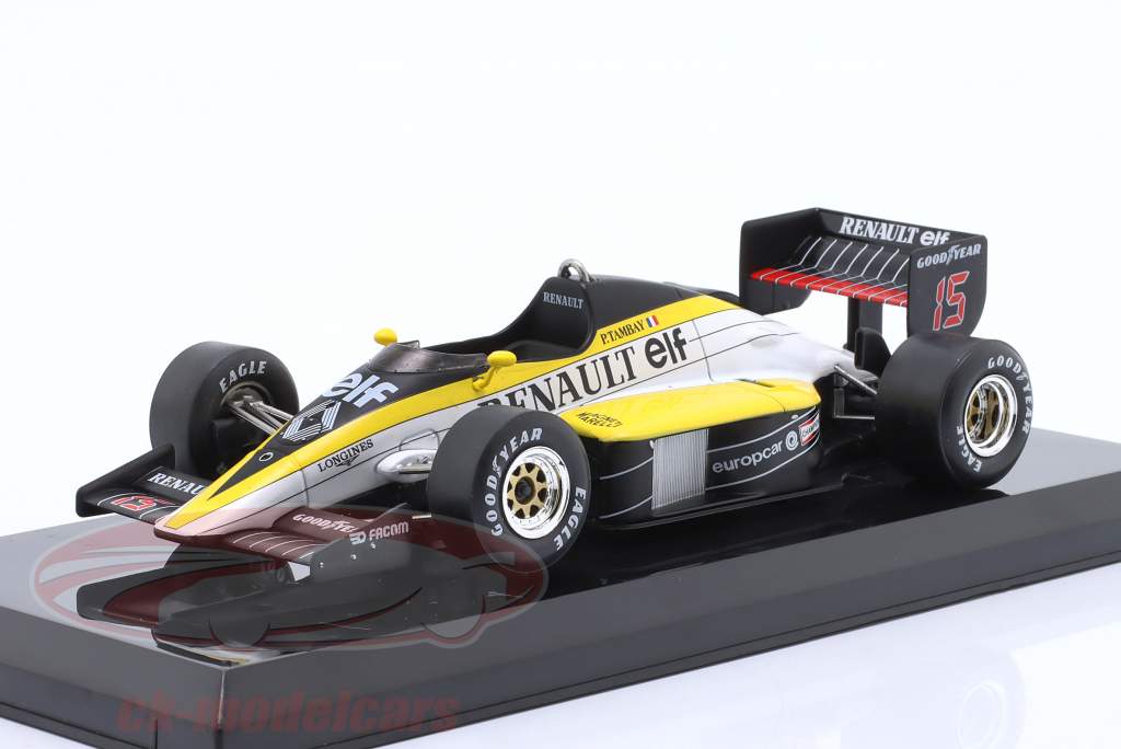 Patrick Tambay Renault RE60 #15 formula 1 1985 1:24 Premium Collectibles