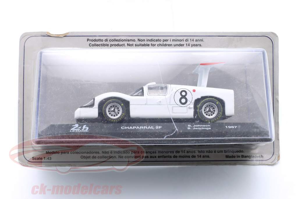 Chaparral 2F #8 24h LeMans 1967 Jennings, Johnson 1:43 Altaya