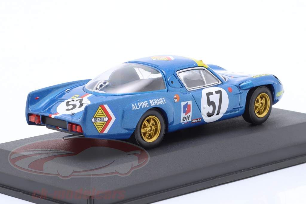 Alpine A210 #57 9 24h LeMans 1968 Le Guellec, Serpaggi 1:43 Altaya