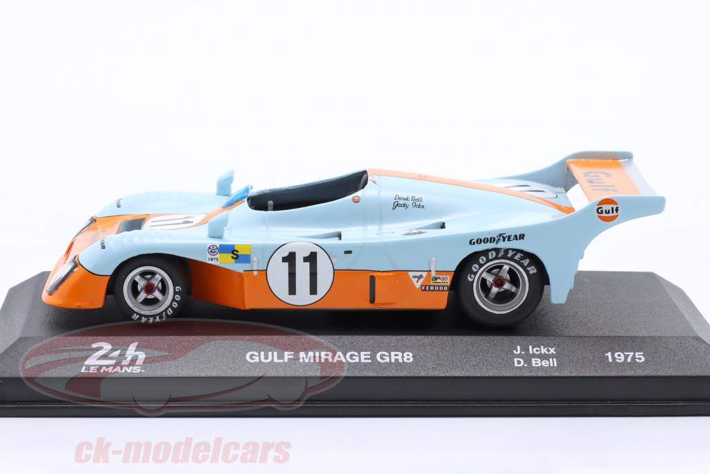 Altaya 1:43 Gulf Mirage GR8 #11 Winner 24h LeMans 1975 Ickx