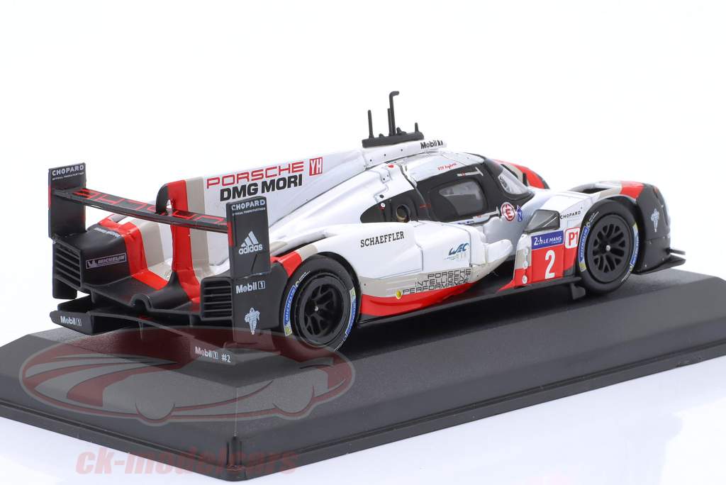 Porsche 919 Hybrid #2 vinder 24h LeMans 2017 Bernhard, Bamber, Hartley 1:43 Altaya