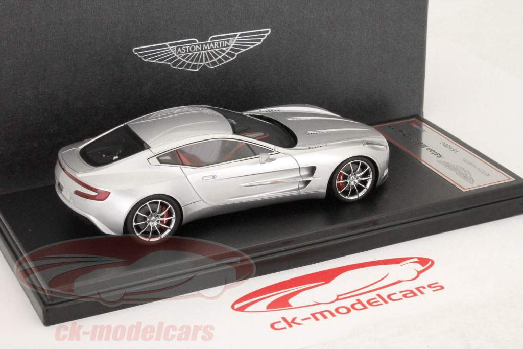 Aston Martin One-77 argento 1:43 FrontiArt