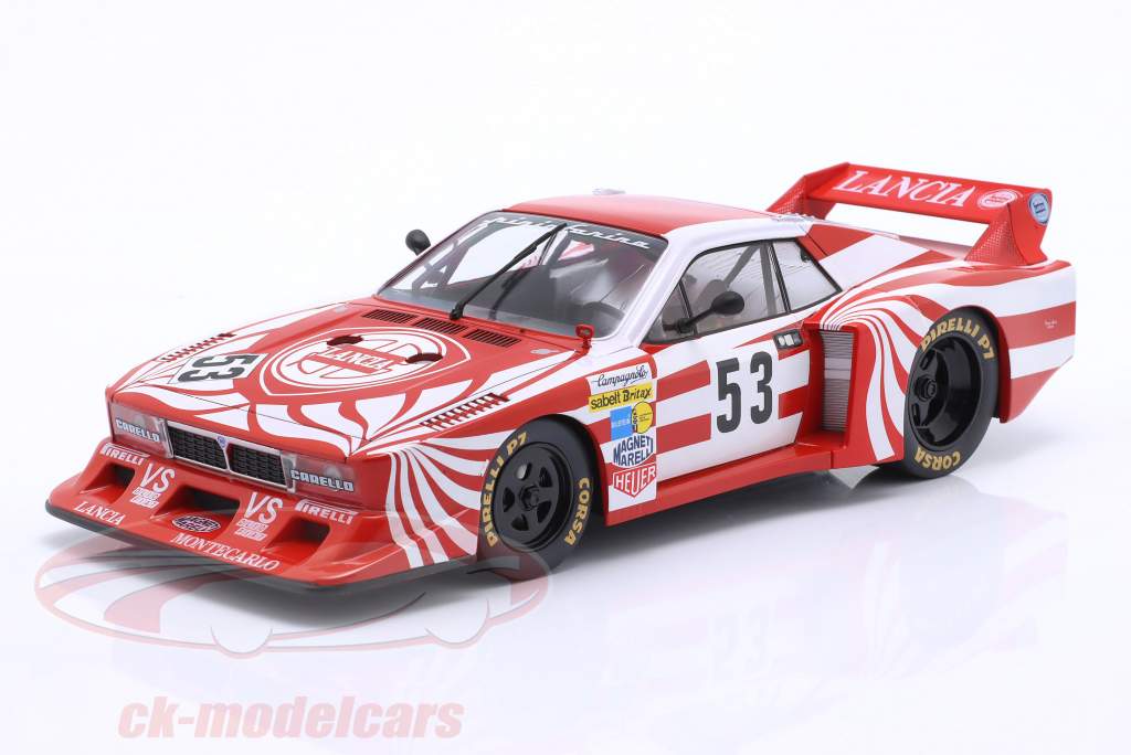 Lancia Beta Montecarlo Turbo #53 6h Silverstone 1980 Patrese, Cheever 1:18 MCG