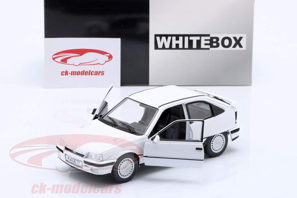 Opel Kadett E GSI Année de construction 1985 blanc 1:24 WhiteBox