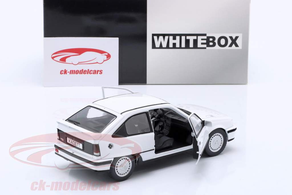 Opel Kadett E GSI Année de construction 1985 blanc 1:24 WhiteBox