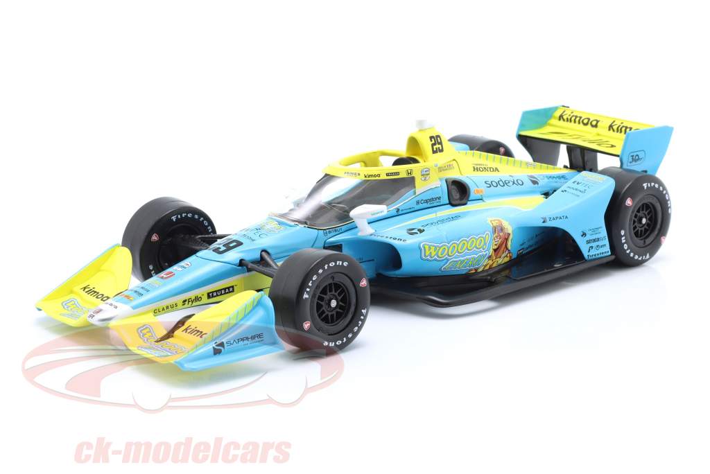 Devlin DeFranceso Honda #29 IndyCar Series 2023 1:18 Greenlight