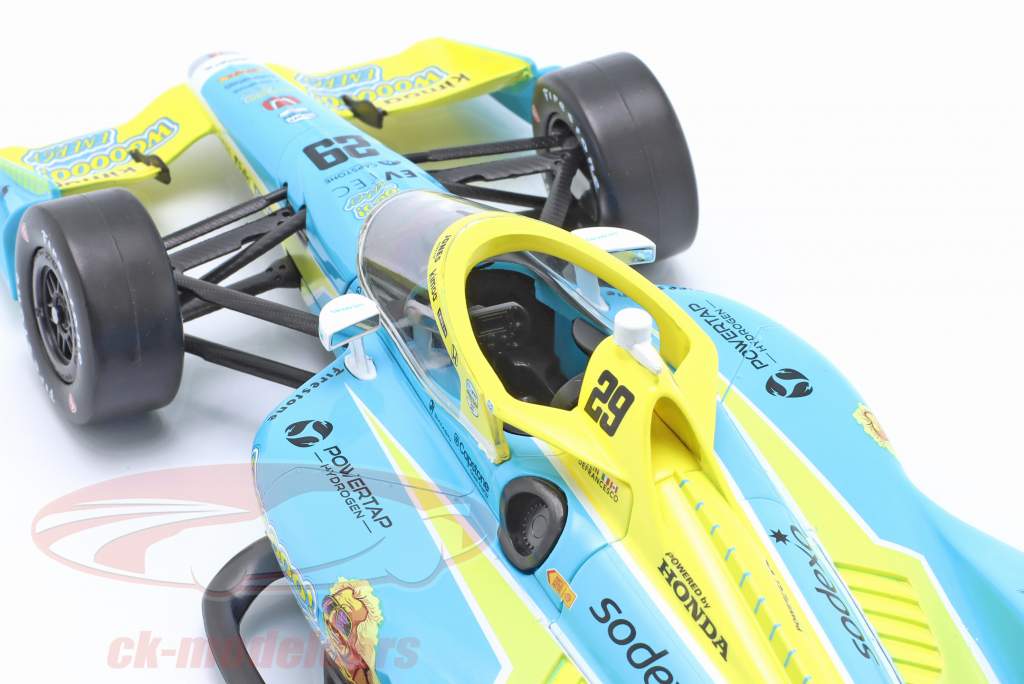 Devlin DeFranceso Honda #29 IndyCar Series 2023 1:18 Greenlight