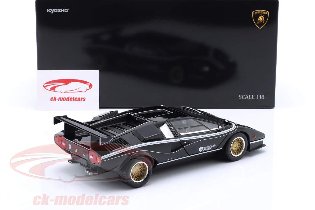 Lamborghini Countach LP500R Quattrovalvole 1982 sort 1:18 Kyosho