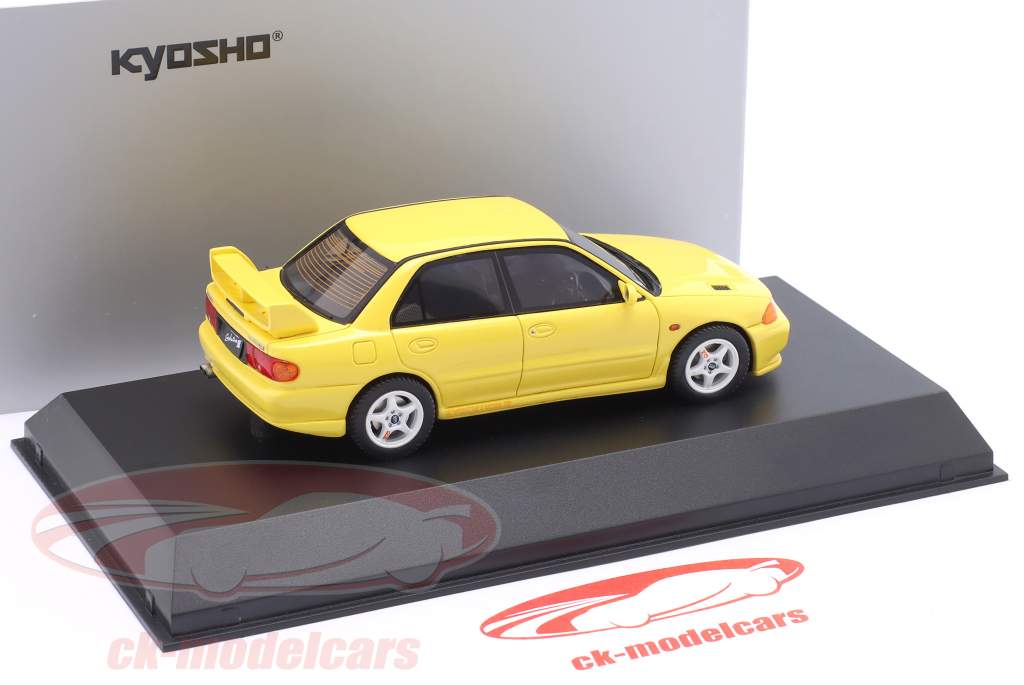 Mitsubishi Lancer GSR Evolution III 建设年份 1995 黄色的 1:43 Kyosho