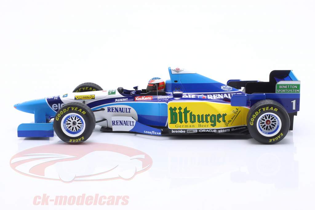M. Schumacher Benetton B195 #1 gagnant Japon GP formule 1 Champion du monde 1995 1:18 Minichamps