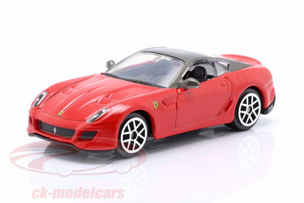 Ferrari 599 GTO Année de construction 2010 rouge 1:64 Bburago