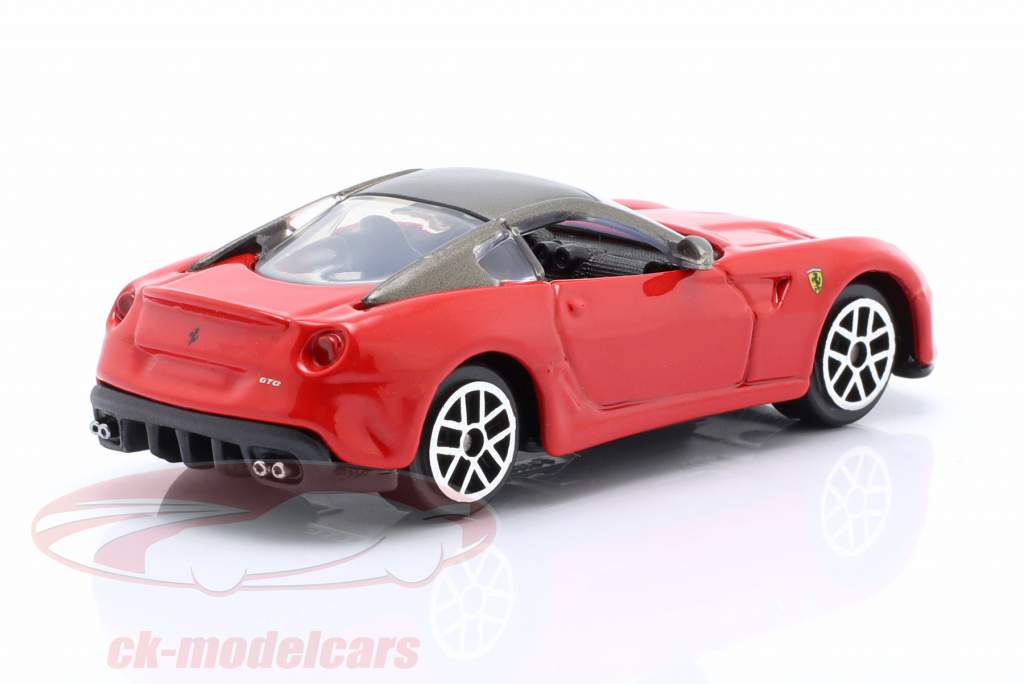 Ferrari 599 GTO Anno di costruzione 2010 rosso 1:64 Bburago