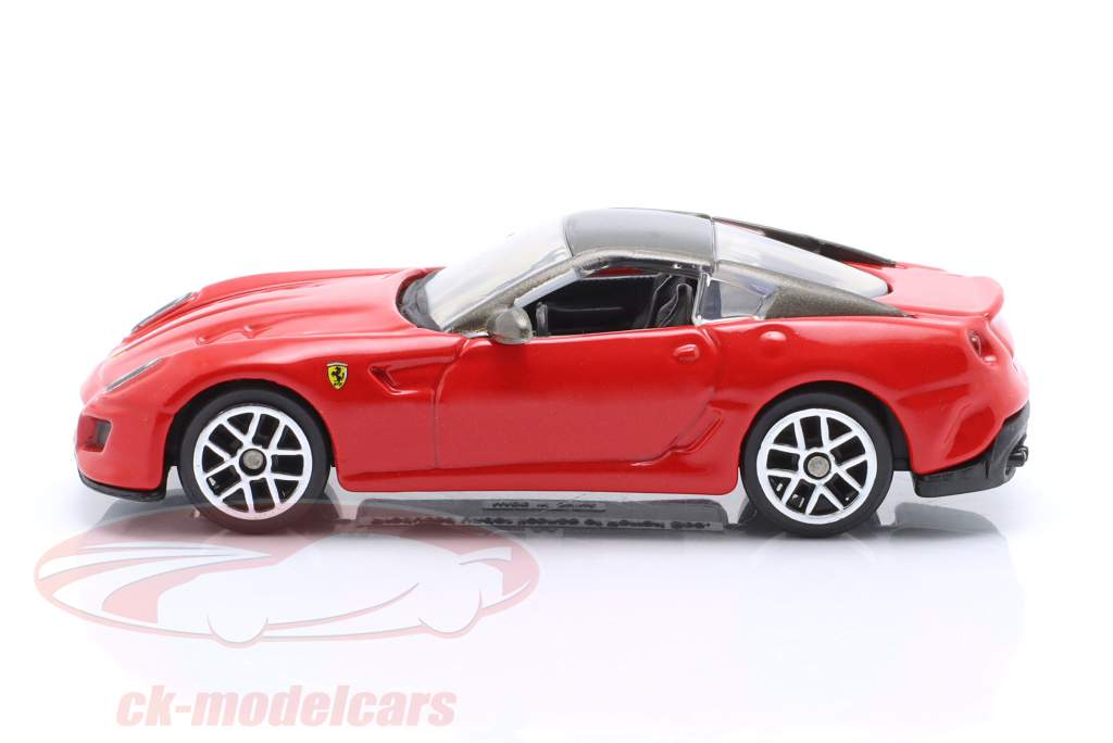 Ferrari 599 GTO Année de construction 2010 rouge 1:64 Bburago