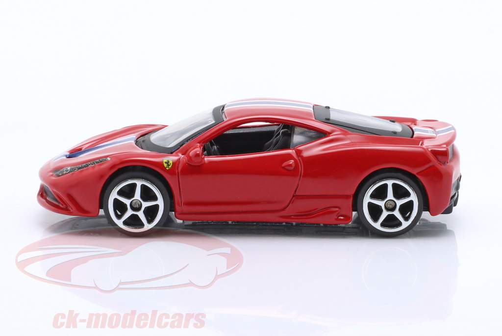 Ferrari 458 Italia ミニカー 赤 ストライプ Ferrari 458 Italia ミニカー 赤 ストライプ