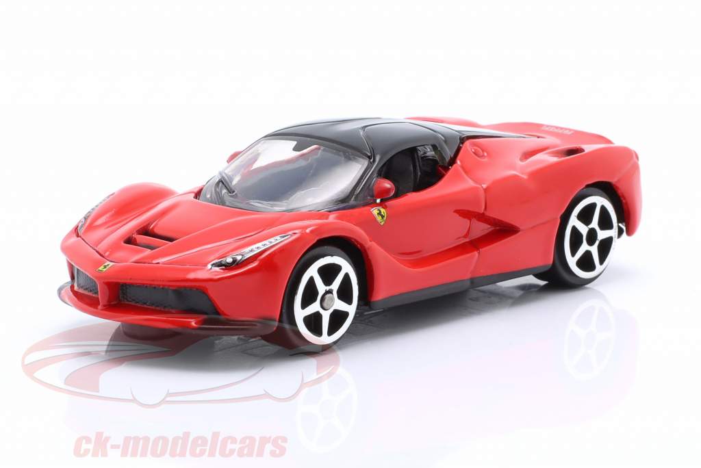 Ferrari LaFerrari Byggeår 2013-2018 rød 1:64 Bburago