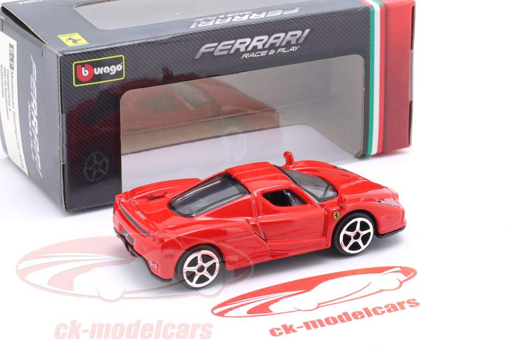 Ferrari Enzo Ferrari Ano de construção 2002-2004 vermelho 1:64 Bburago