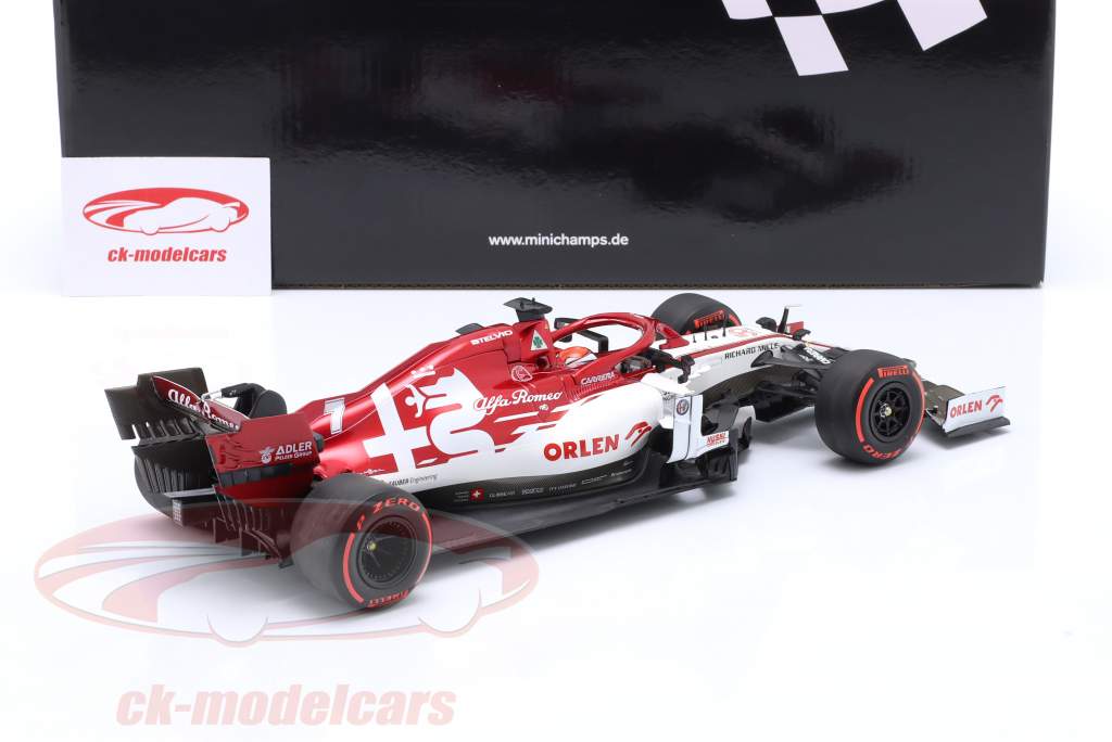 K. Räikkönen Alfa Romeo Racing C39 #7 Steiermark GP formel 1 2020 1:18 Minichamps