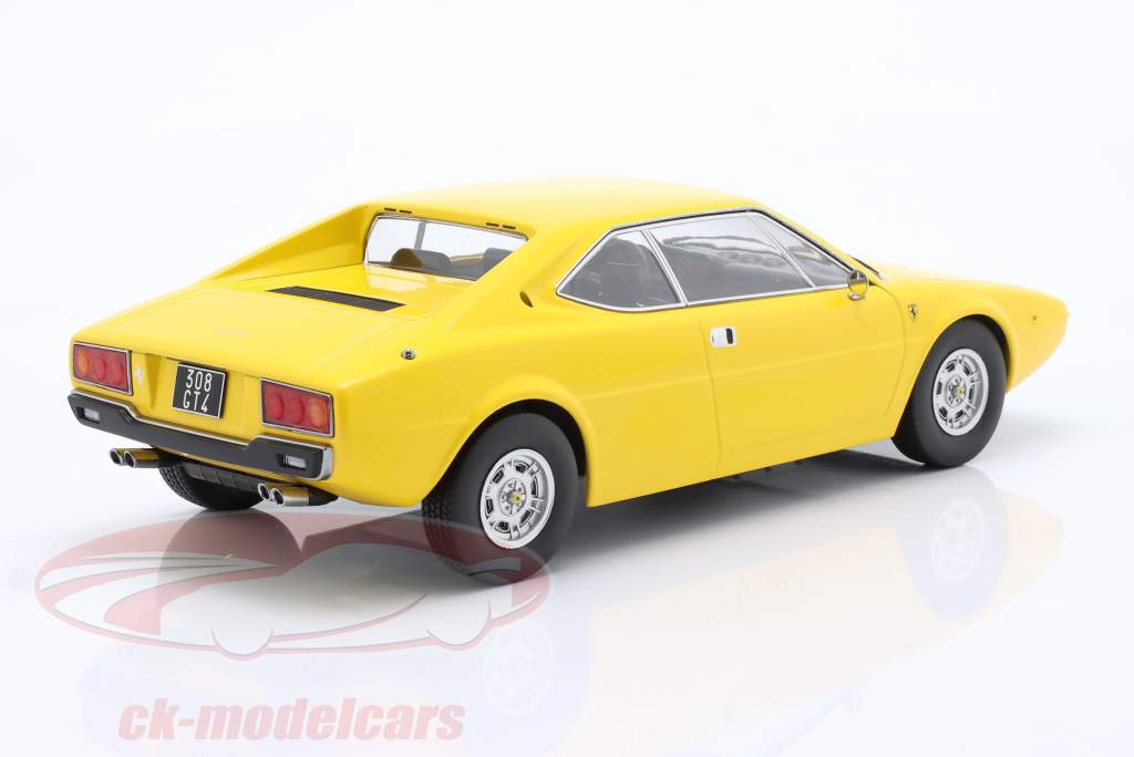 Ferrari 308 GT4 Baujahr 1974 gelb 1:18 KK-Scale