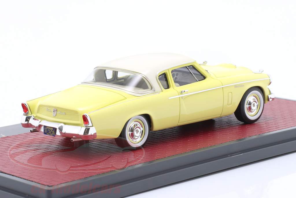 Studebaker Power Hawk Baujahr 1956 gelb 1:43 Matrix