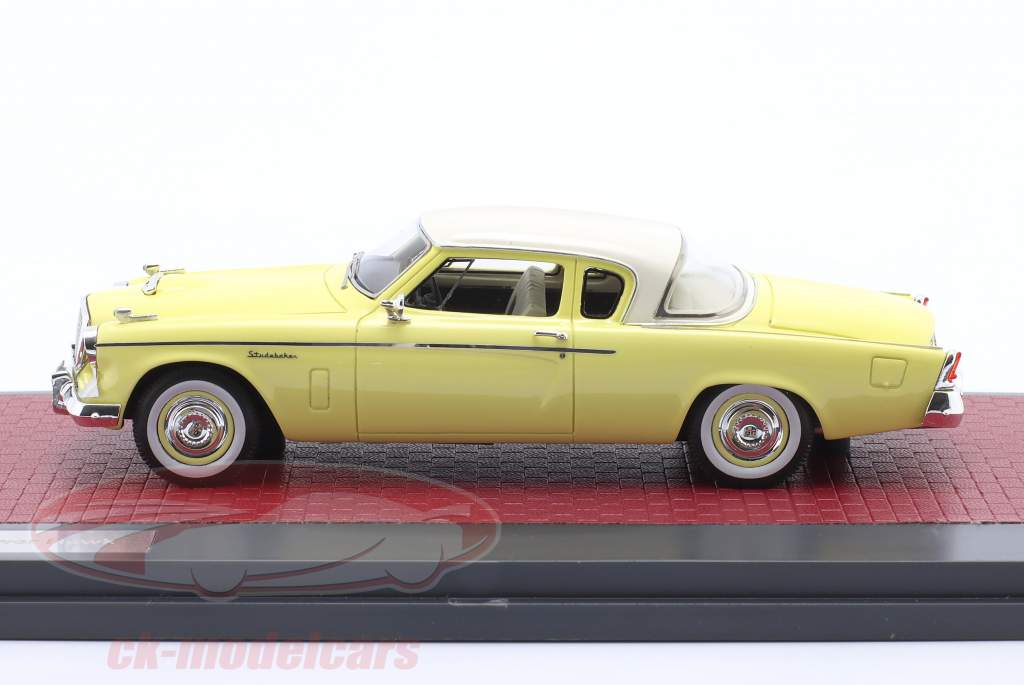 Studebaker Power Hawk Année de construction 1956 jaune 1:43 Matrix
