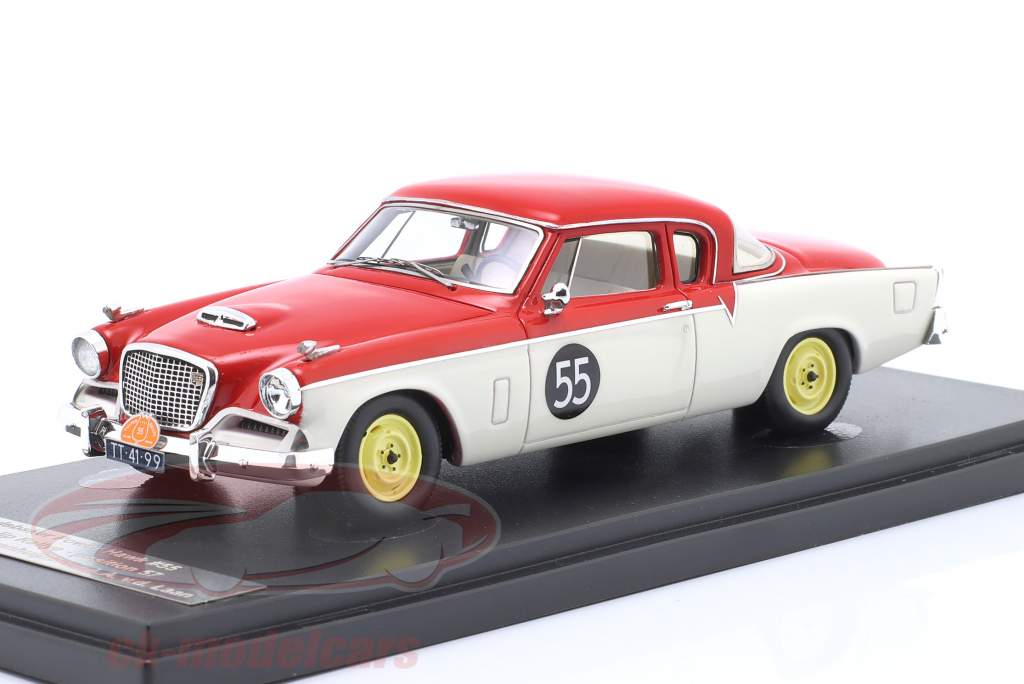 Studebaker Power Hawk #55 Rallye des tulipes 1956 Nieuwenhuijzen, Laan 1:43 Matrix