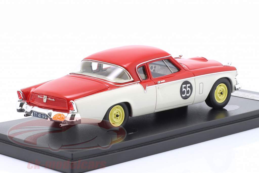 Studebaker Power Hawk #55 Rallye des tulipes 1956 Nieuwenhuijzen, Laan 1:43 Matrix