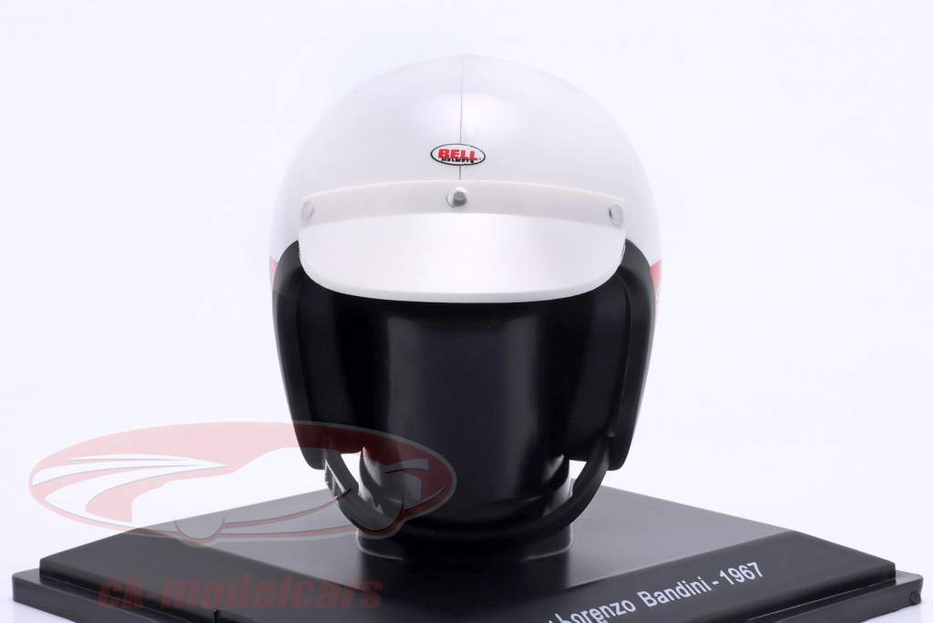 Lorenzo Bandini #18 Scuderia Ferrari 312 Formel 1 1967 Helm 1:5 Spark Editions