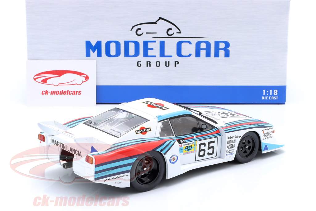 ModelCarGroup 1:18 Lancia Beta Montecarlo #65 8th 24h LeMans